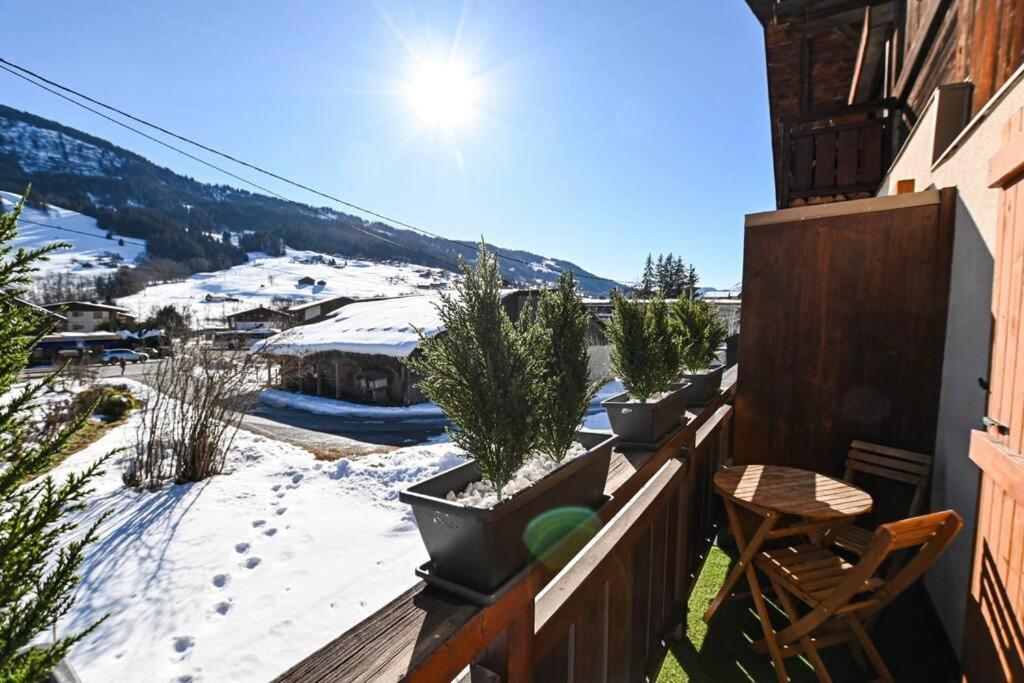 Le Balcon Des Neiges Apartment Praz-sur-Arly Luaran gambar